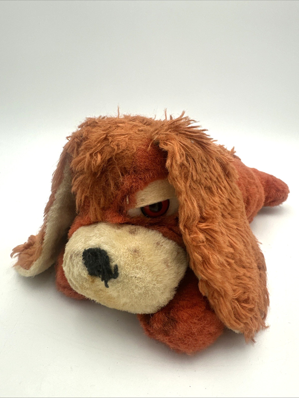 Collegiate Personality Pet Vintage Plush Dog Cocker Spaniel Bell In One Ear Flap